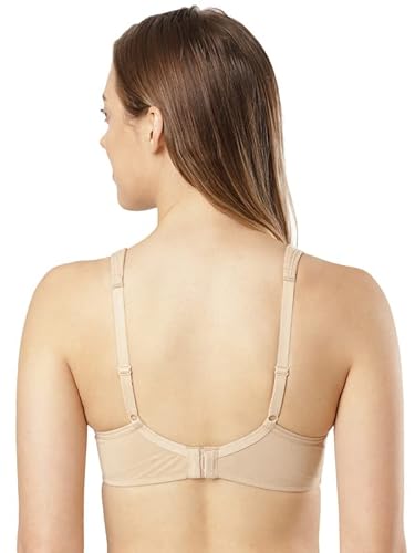 Jockey FE57 Women’s Wirefree Padded Lounge Bra – Full Coverage with Broad Straps & Bra Pouch